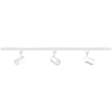 Philips - EASYLINK liistsüsteemile mõeldud spottvalgusti 3xGU10/7W/230V 1m valge