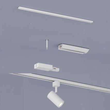 Philips - EASYLINK liistsüsteemile mõeldud spottvalgusti 3xGU10/7W/230V 1m valge