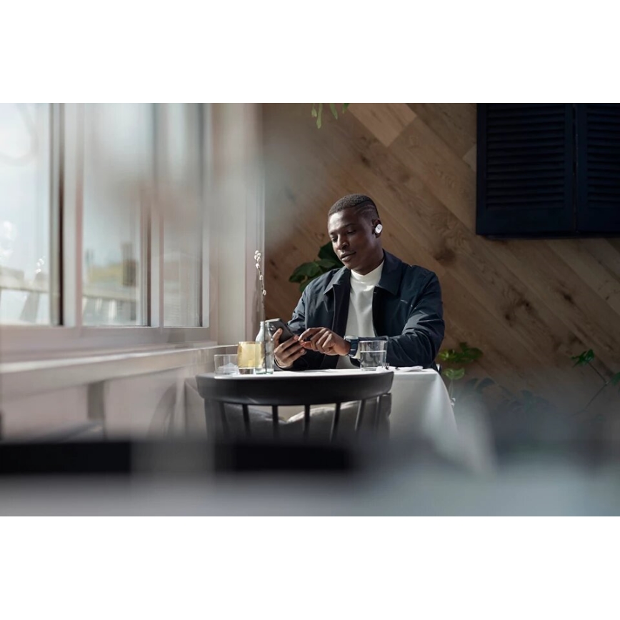 Philips Fidelio T1WT/00 - Juhtmevabad kõrvaklapid IPX4 2x 60 mAh + 650 mAh hõbedane