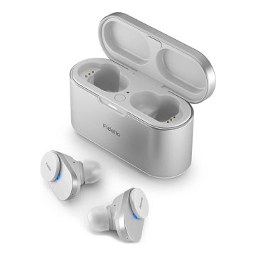 Philips Fidelio T1WT/00 - Juhtmevabad kõrvaklapid IPX4 hõbedane