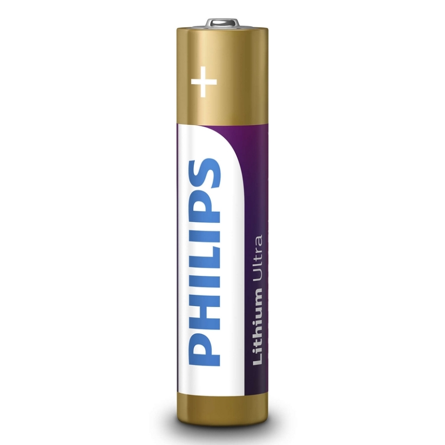 Philips FR03LB4A/10-4 tk liitiumpatareid AAA LITHIUM ULTRA 1,5V 800mAh