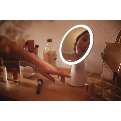 Philips - Hämardatav kosmeetikapeegel kood LED taustvalgustusega MIRROR LED/4,5W/5V