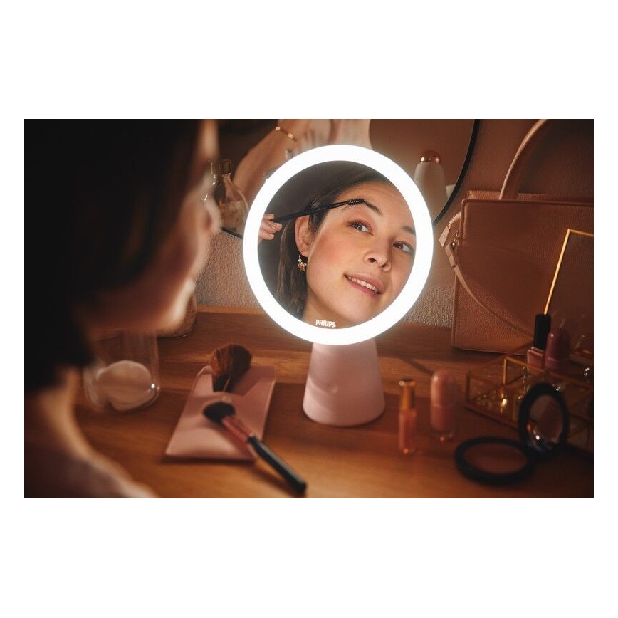 Philips - Hämardatav kosmeetikapeegel kood LED taustvalgustusega MIRROR LED/4,5W/5V