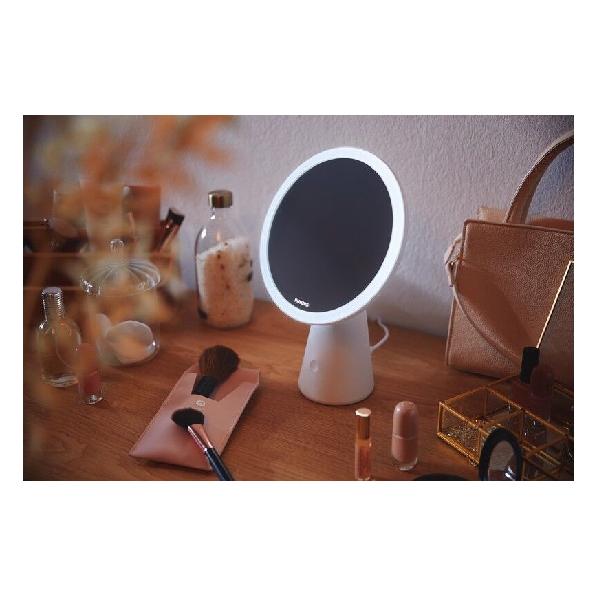 Philips - Hämardatav kosmeetikapeegel koos LED taustvalgustusega MIRROR LED/4,5W/5V