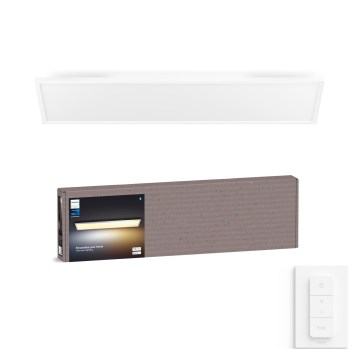 Philips - Hämardatav LED-laelamp Hue AURELLE LED/39W/230V 2200-6500K 120x30 cm valge + hämarduslüliti