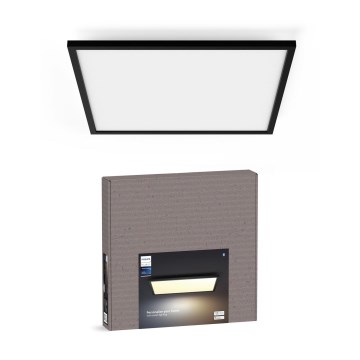 Philips - Hämardatav LED-laelamp Hue AURELLE LED/39W/230V 2200-6500K 60x60 cm must