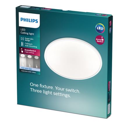Philips - hämardatav LED-laevalgusti LED/15W/230V 4000K