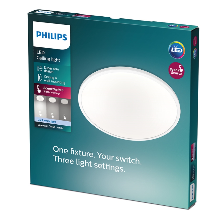 Philips - hämardatav LED-laevalgusti LED/15W/230V 4000K