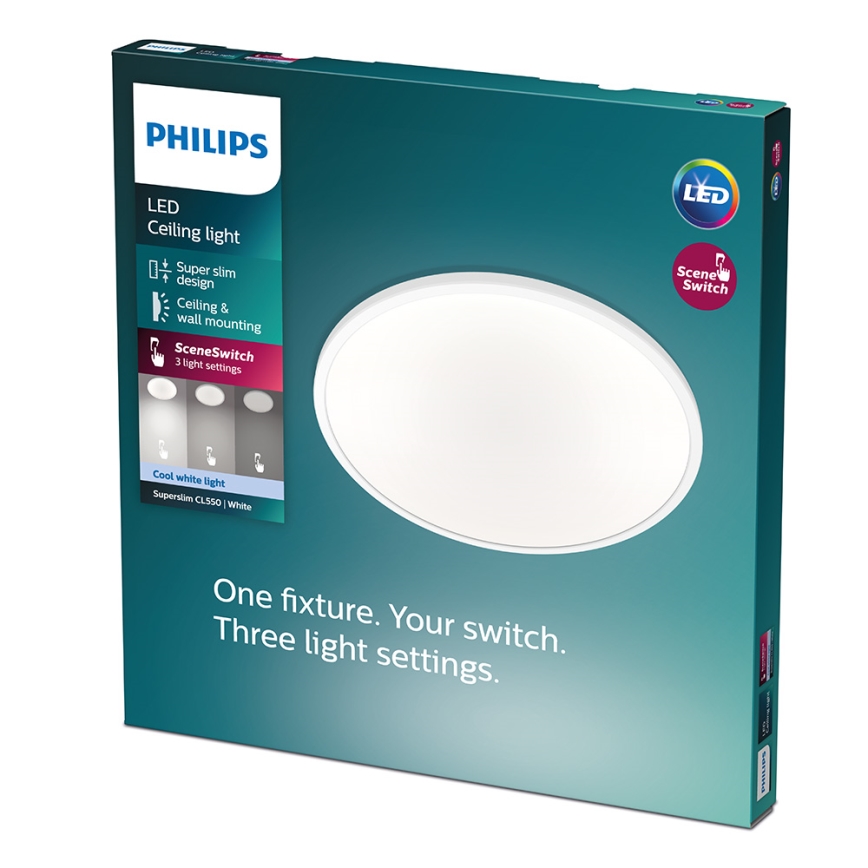Philips - Hämardatav LED-laelamp LED/18W/230V 4000K