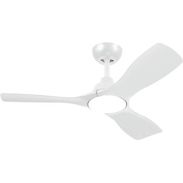 Philips - Hämardatav LED-laeventilaator OLAS LED/24W/230V Ø 106 cm valge + kaugjuhtimispult