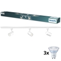 Philips - hämardatav LED-spott liistsüsteemi EASYLINK jaoks 3xGU10/7W/230V 2200-2700K 1m valge