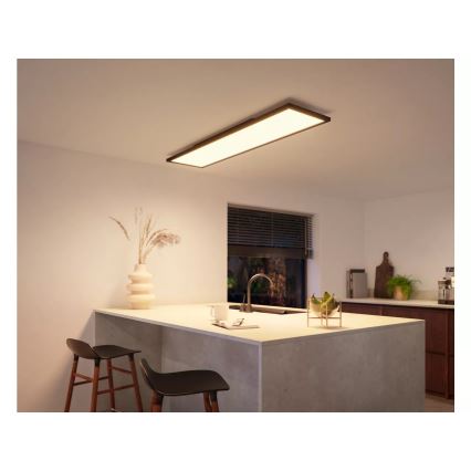 Philips - Hue AURELLE LED reguleeritav laelamp LED/39W/230V 2200-6500K 120x30 cm must