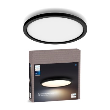 Philips - Hue AURELLE LED hämardatav laelamp LED/21W/230V 2200–6500K läbimõõt 39,5 cm must