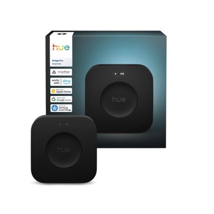 Philips - Hue BRIDGE PRO ühendusseade, must