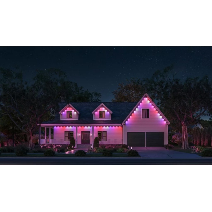Philips – Hue FESTAVIA LED RGBW hämardatav välistingimustesse mõeldud valguskett, 32×LED, 18 m, 1000–20000 K, IP65