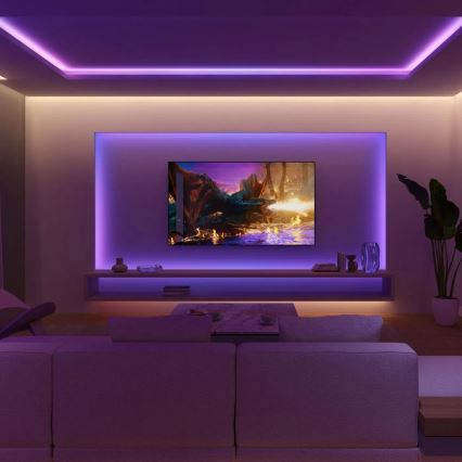 Philips - Hue FLUX 2m RGBW hämardatavale LED-ribale laienduskomplekt LED/19,5W/24V 2200-6500K