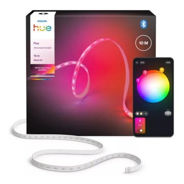 Philips - Hue FLUX LED RGBW hämardatav valgusriba 10m LED/60W/230V 2200-6500K