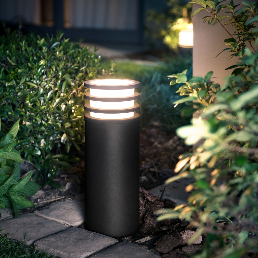 Philips - LED RGB hämardatav välisvalgusti Hue LUCCA 1xE27/8,1W/230V 25 cm 1000-20000K IP44