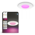 Philips - Hue SLIM LED RGBW hämardatav vannitoa lae sissepandav valgusti LED/8,3W/230V 1000-20000K valge IP44