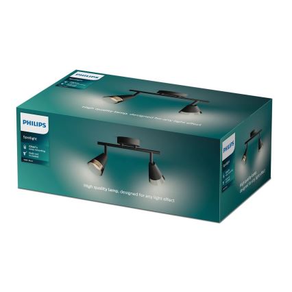 Philips - Kohtvalgusti CLEFT 2xGU10/5W/230V