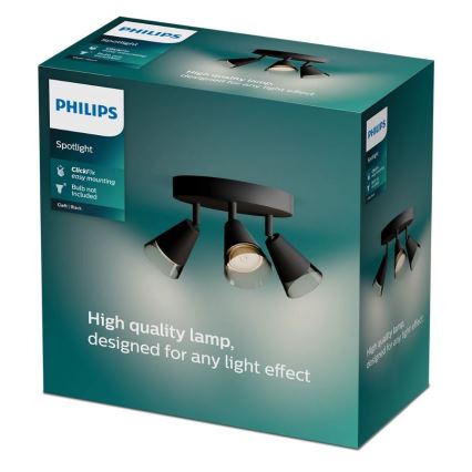 Philips - Kohtvalgusti CLEFT 3xGU10/5W/230V