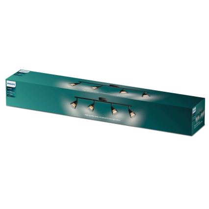 Philips - Kohtvalgusti CLEFT 4xGU10/5W/230V