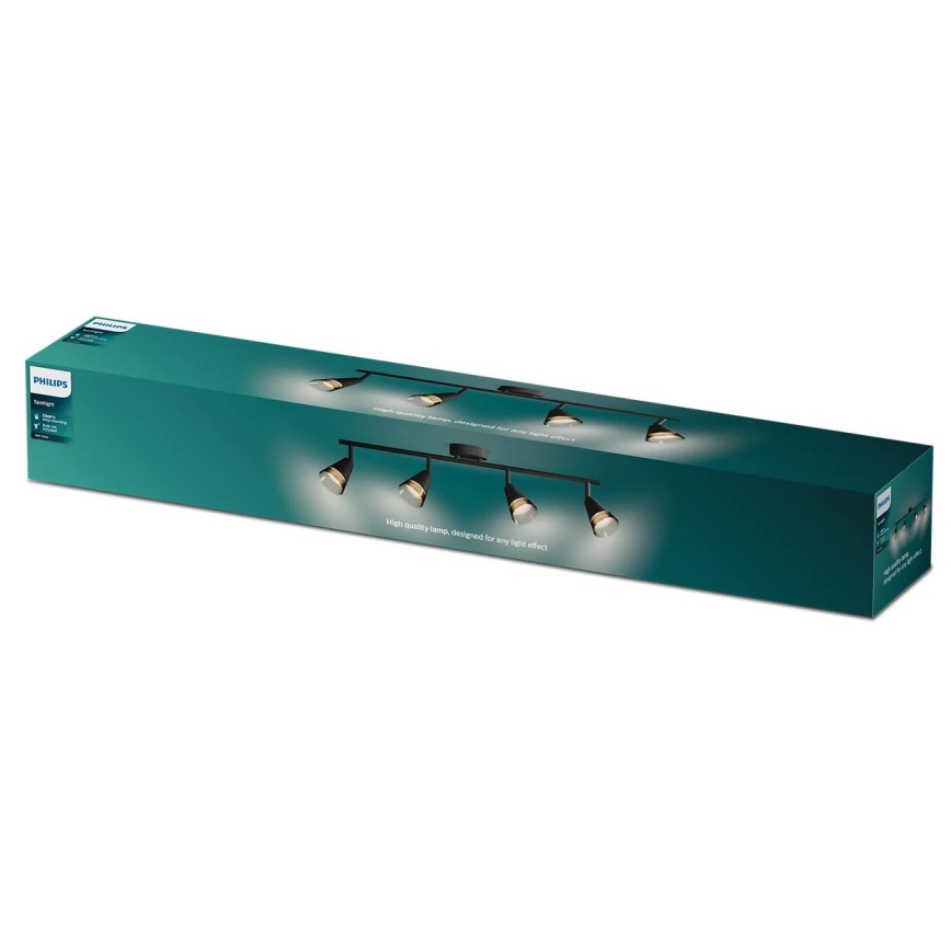 Philips - Kohtvalgusti CLEFT 4xGU10/5W/230V