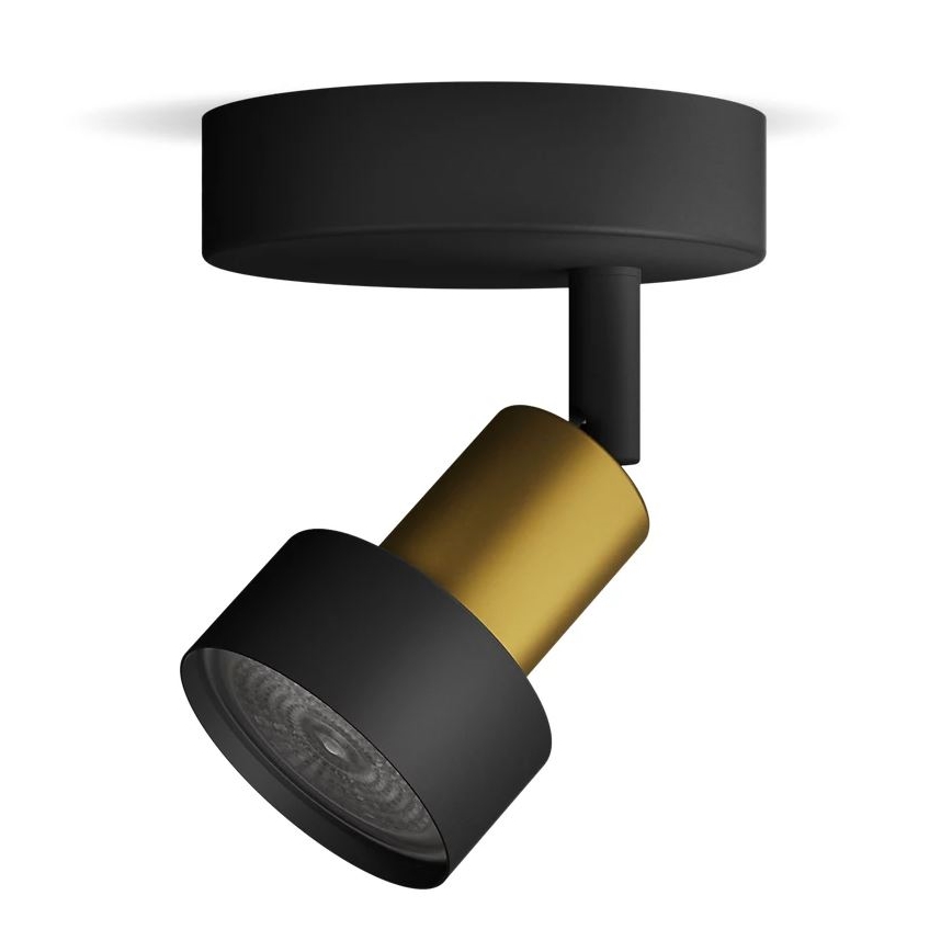 Philips - Kohtvalgusti CONDUIT 1xGU10/5W/230V must/messing
