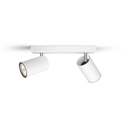 Philips - Kohtvalgusti KOSIPO 2xGU10/5,5W/230V valge