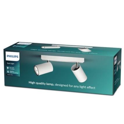 Philips - Kohtvalgusti KOSIPO 2xGU10/5,5W/230V valge