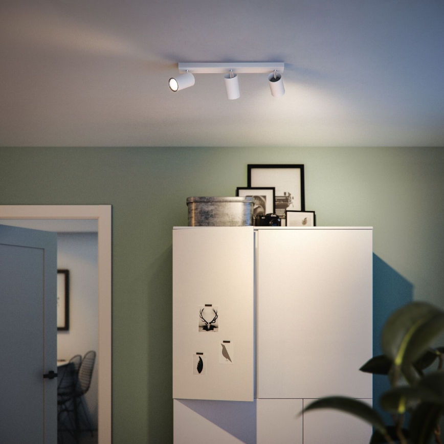 Philips - Kohtvalgusti KOSIPO 3xGU10/5,5W/230V valge