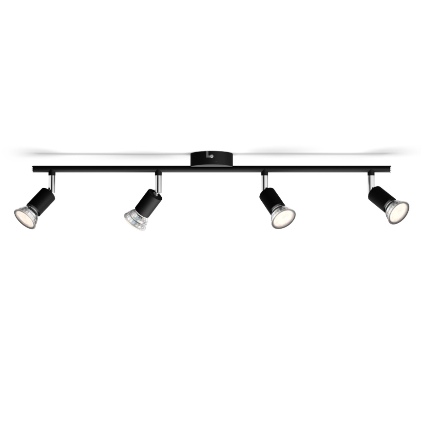Philips - Kohtvalgusti 4xGU10/50W/230V must