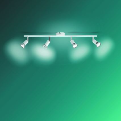 Philips - Kohtvalgusti 4xGU10/50W/230V valge