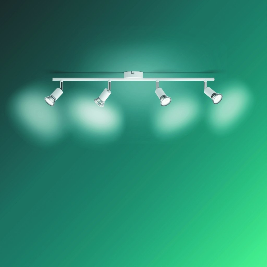 Philips - Kohtvalgusti 4xGU10/50W/230V valge