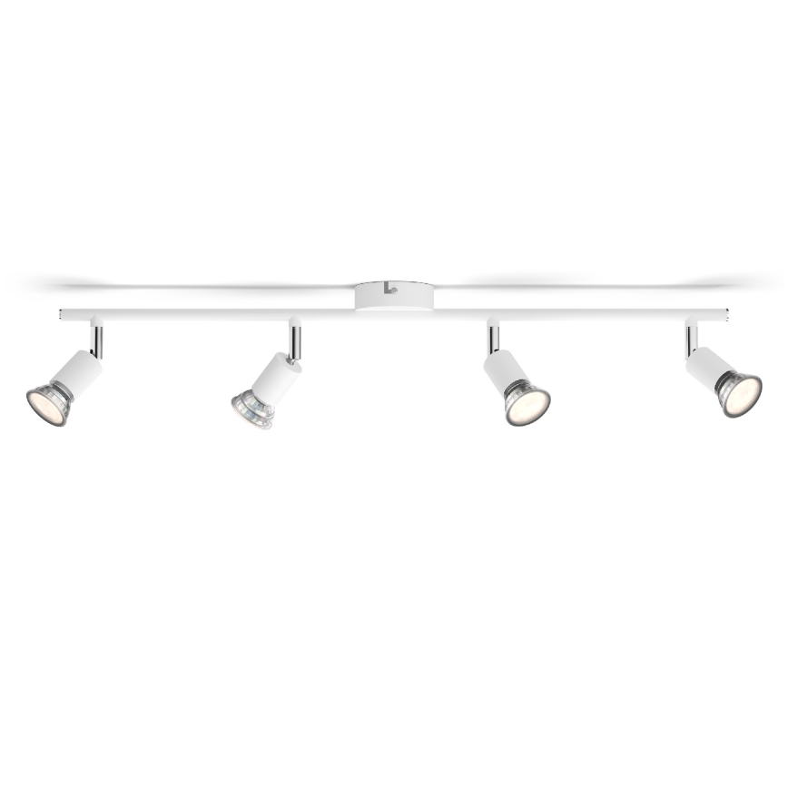 Philips - Kohtvalgusti 4xGU10/50W/230V valge