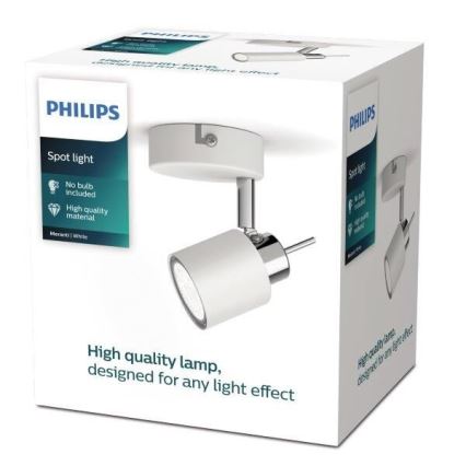 Philips - Kohtvalgusti 1xGU10/35W/230V valge