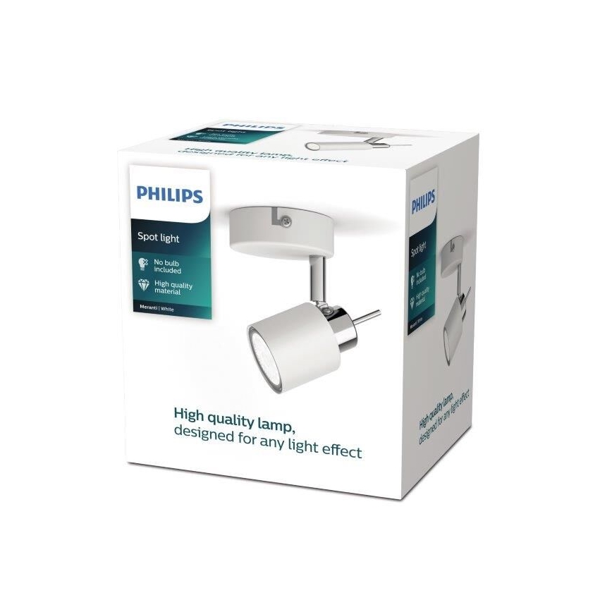 Philips - Kohtvalgusti 1xGU10/35W/230V valge
