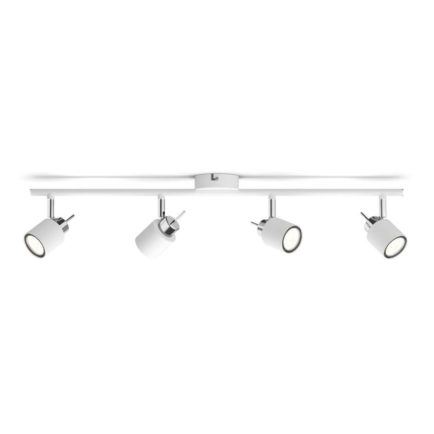 Philips - Kohtvalgusti 4xGU10/35W/230V valge