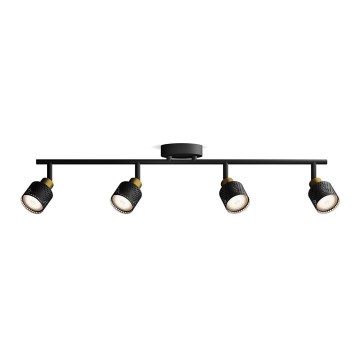 Philips - Kohtvalgusti NIALL 4xGU10/5W/230V must/messing