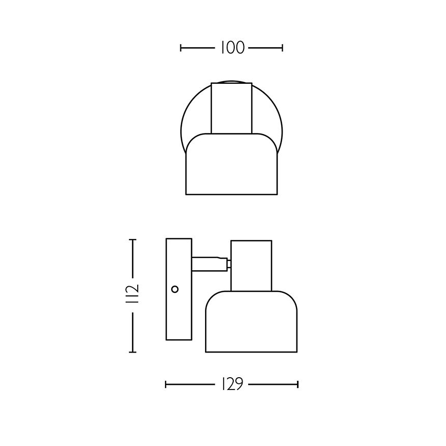 Philips - Kohtvalgusti SLEET 1xE14/25W/230V