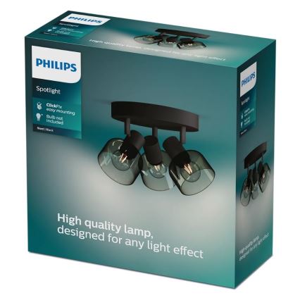 Philips - Kohtvalgusti SLEET 3xE14/25W/230V