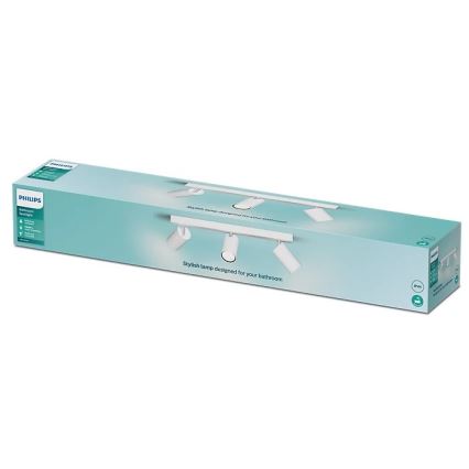 Philips - Kohtvalgusti vannituppa IDRIS 3xGU10/5W/230V IP44 valge