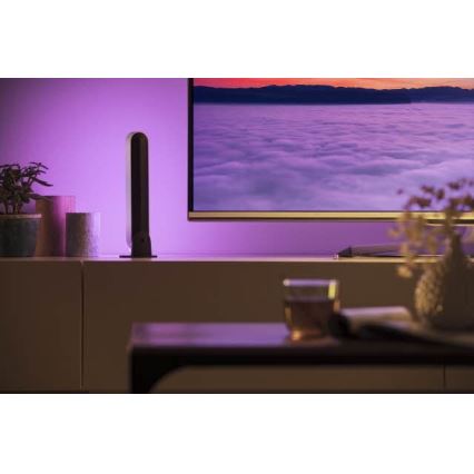 Philips - KOMPLEKT 2x LED RGB Hämardatav laualamp Hue PLAY DPACK WACA 6W/230V valge