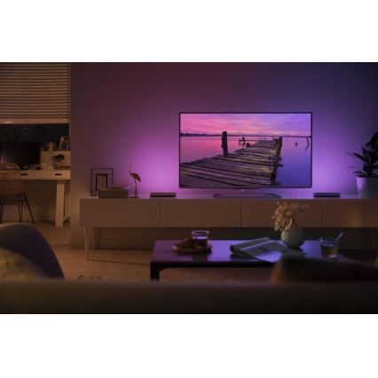 Philips - KOMPLEKT 2x LED RGB Hämardatav laualamp Hue PLAY DPACK WACA 6W/230V valge