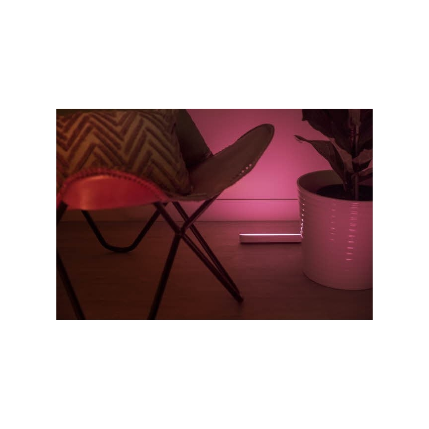 Philips - KOMPLEKT 2x LED RGB Hämardatav laualamp Hue PLAY DPACK WACA 6W/230V valge