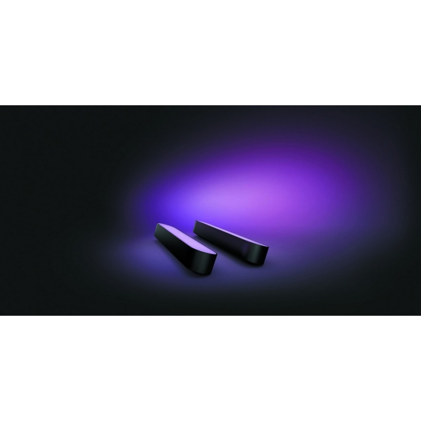 Philips - KOMPLEKT 2x LED RGB Hämardatav laualamp Hue PLAY DUAL PACK White And Color Ambiance LED/6W/230V