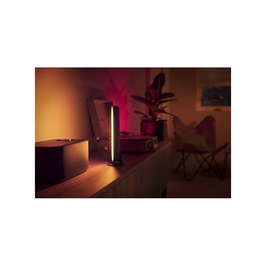 Philips - KOMPLEKT 2x LED RGB Hämardatav laualamp Hue PLAY DUAL PACK White And Color Ambiance LED/6W/230V