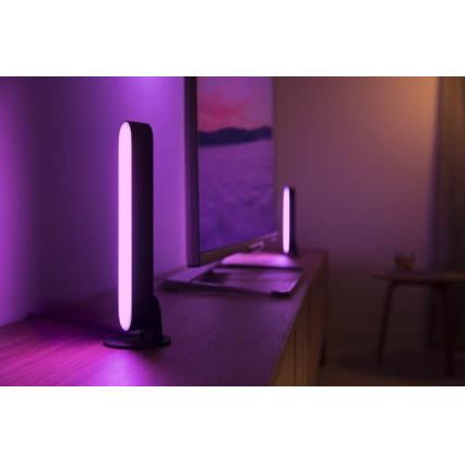 Philips - KOMPLEKT 2x LED RGB Hämardatav laualamp Hue PLAY DUAL PACK White And Color Ambiance LED/6W/230V