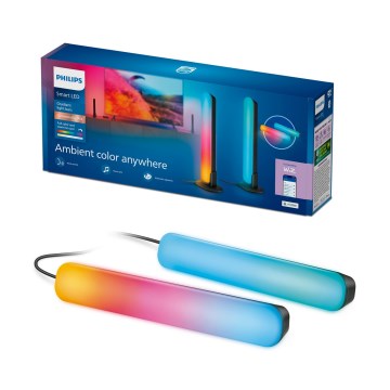 Philips - Komplekt 2x LED RGBIC hämardatav valgusti SMART GRADIENT LED/8W/230V 2700-6500K Wi-Fi