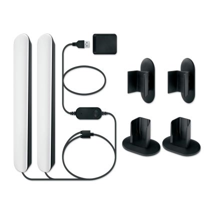 Philips - Komplekt 2x LED RGBIC hämardatav valgusti SMART GRADIENT LED/8W/230V 2700-6500K Wi-Fi